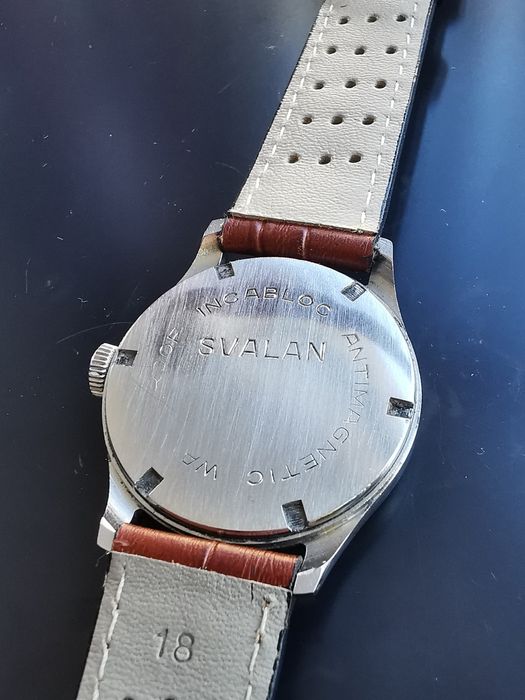 Ceas Svalan Sportsman Int. Manuala Oțel - Funcționează excelent!