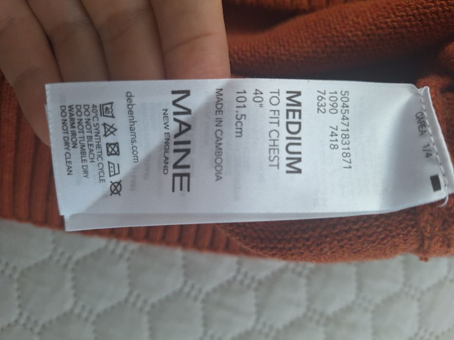 Bluza din bumbac 100% M