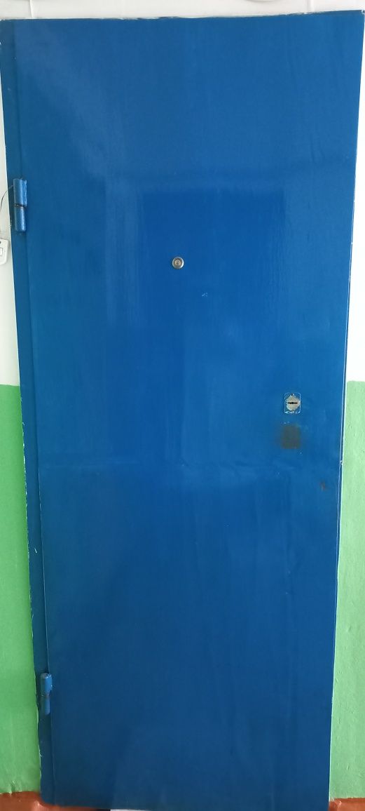 Продам входную, железную дверь.