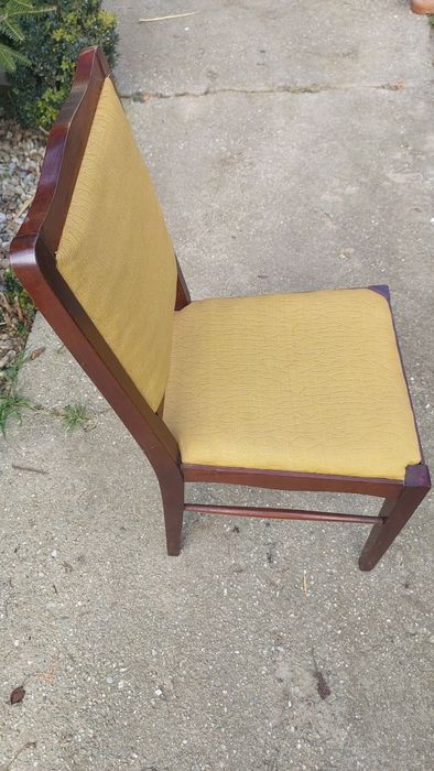 Set 6 scaune lemn masiv tapitate