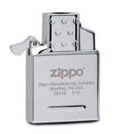 Bricheta Zippo cu gaz argintie Z8A19 SingleTorch Butane Lighter noua