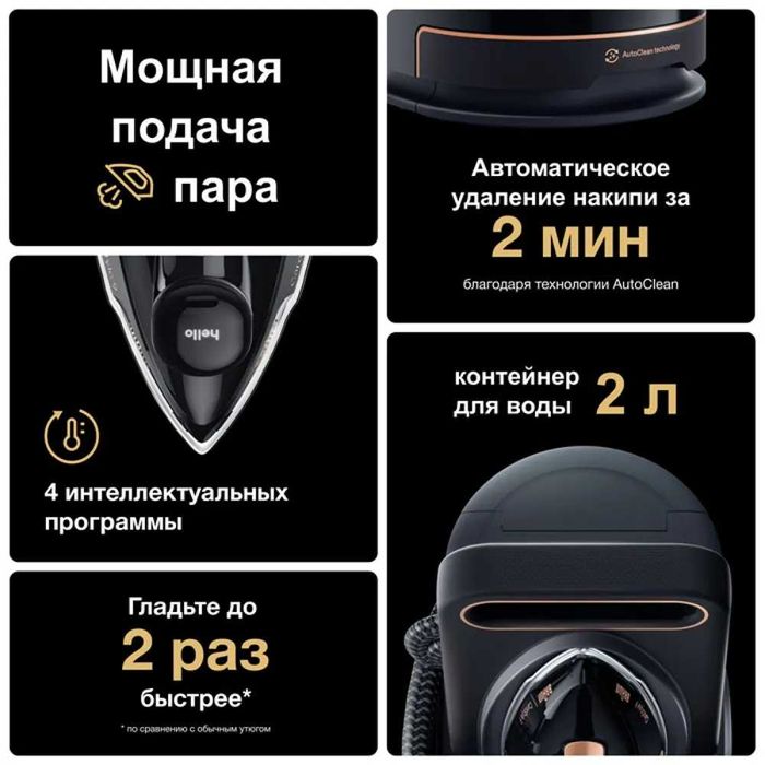 Парогенератор Braun CareStyle 9 IS9090BK, гарантия 1+1 год, доставк.