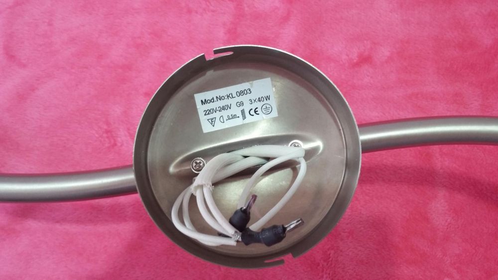 Lustra led cu bec led g9