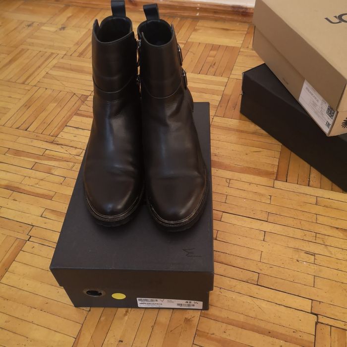 Полусапожки кожаные размер 37