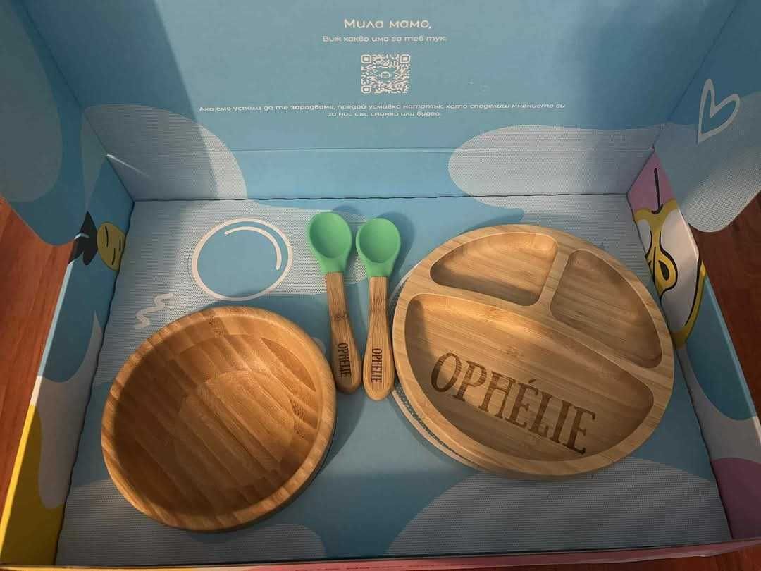 Бебешки комплект за хранене
