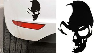 Код 24. Стикер Череп за Бмв и Мини / Skull for BMW and Mini