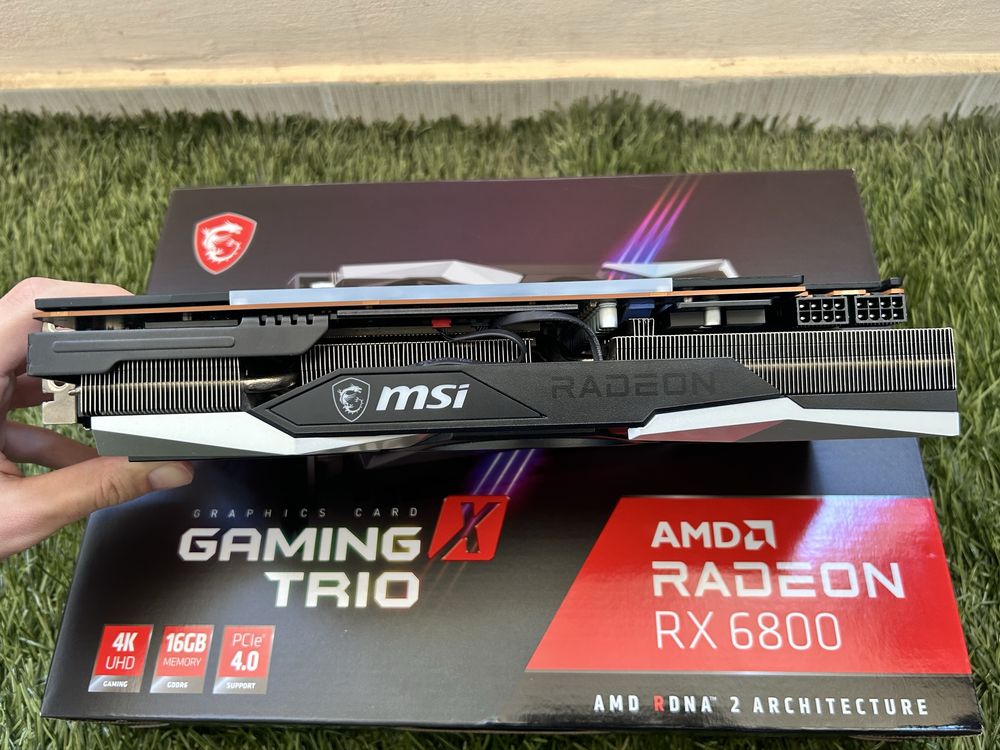 MSI RX 6800 Gaming X Trio - НЕРАБОТЕЩА