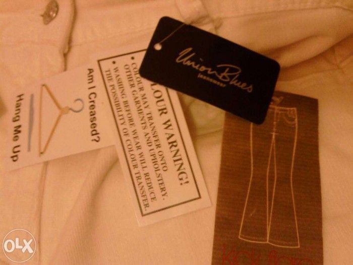 Pantaloni raiati bumbac noi dama nr. 38-40 Anglia, grosi sau subtiri