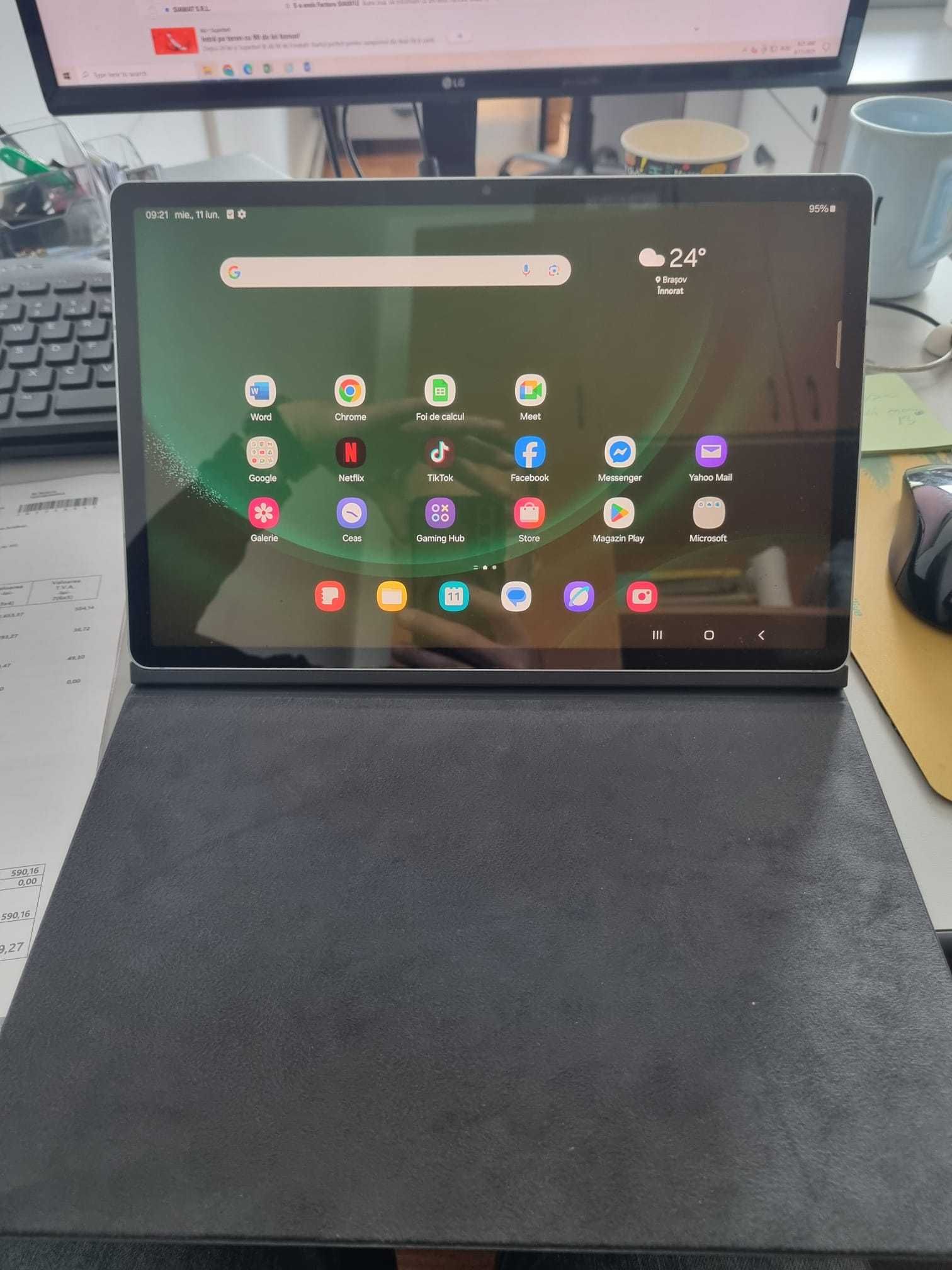 Tabletă Samsung Galaxy Tab S9 FE+ nouă