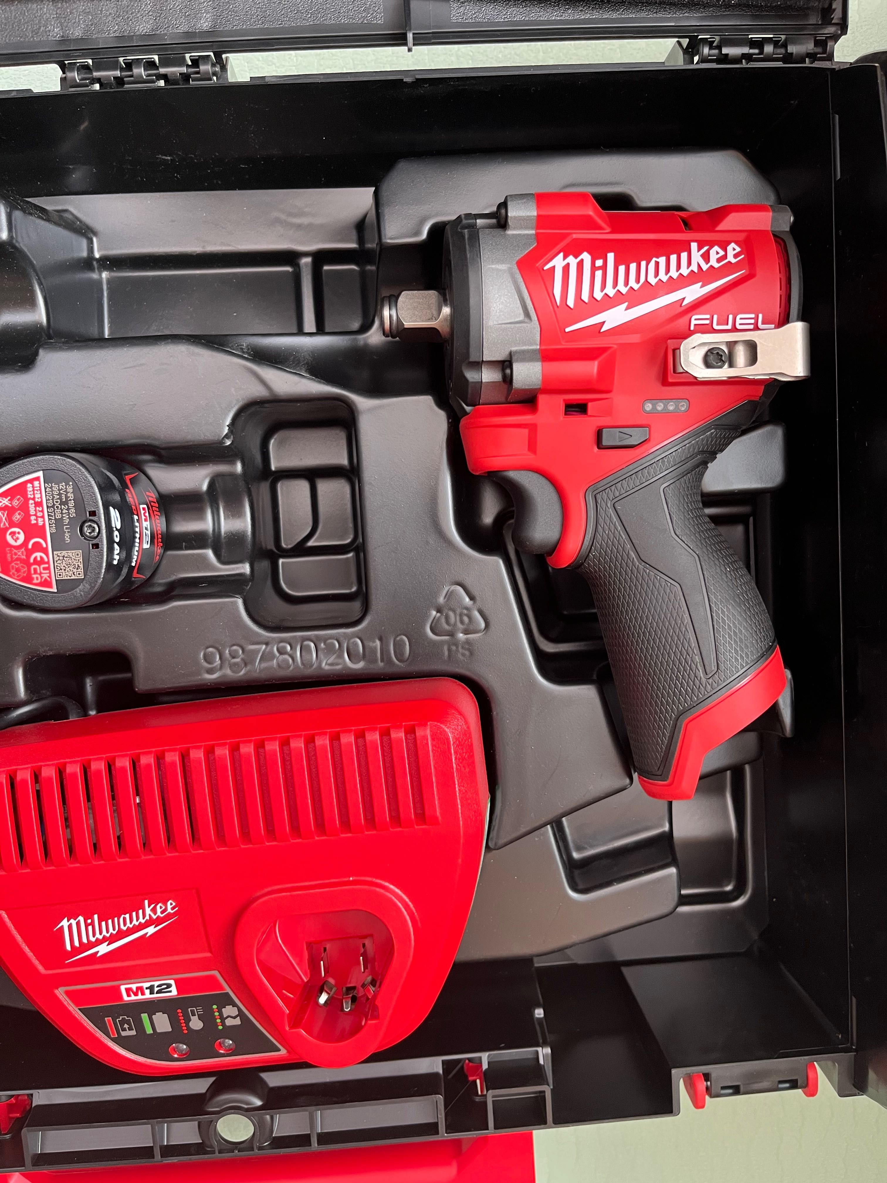 Нов Гайковерт Milwaukee 12V 2024г. Безчетков / Режими