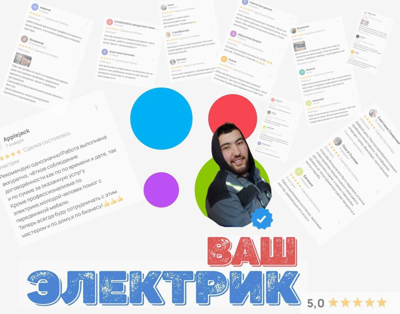 Услуги электрика, квалифицированный электрик, elektrik hizmati