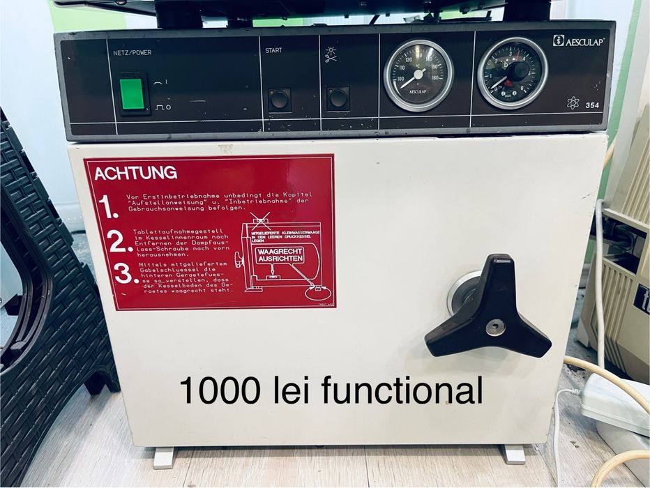 autoclav sterilizator defect dental stomatolgie cabinet medical