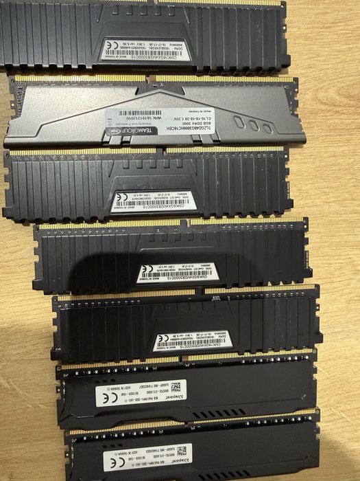 Ram ddr4 pc de 8 Gb 3200, 3000, 2666, 2400