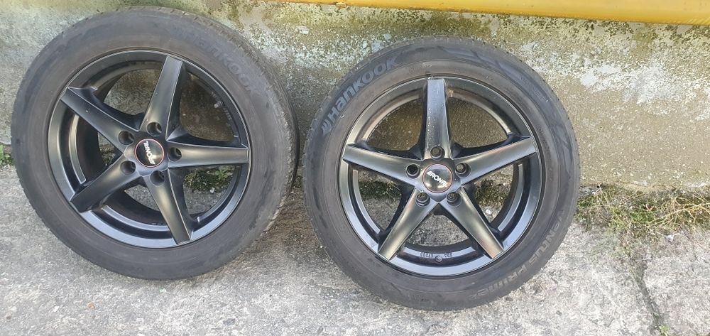 Jante aluminiu  16  cu anvelope de vara