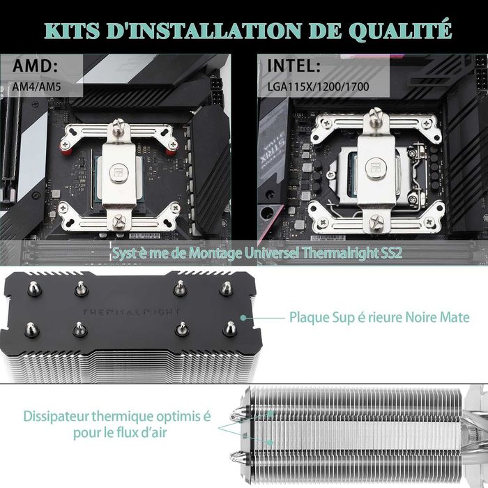 Cooler CPU Thermalright Assassin X 120 V2 Plus resigilat 2ani garantie
