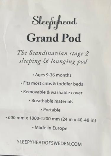 Cuib Sleepyhead Grand pod
