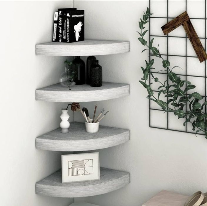 Невидимые полки из МДФ | Настенные полки для книг и декора