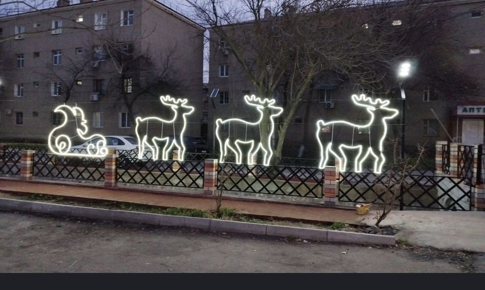 Арча урнатиш 5-30 метргача/Безатиш/Освешения/Декорация/Офармления