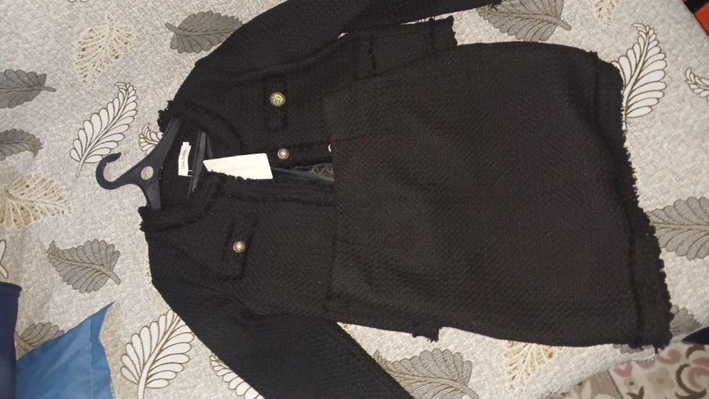 Твидовый костюм новый