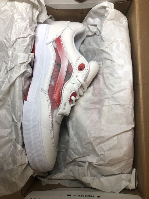 VANS PopCush естествена кожа, скейтърски обувки