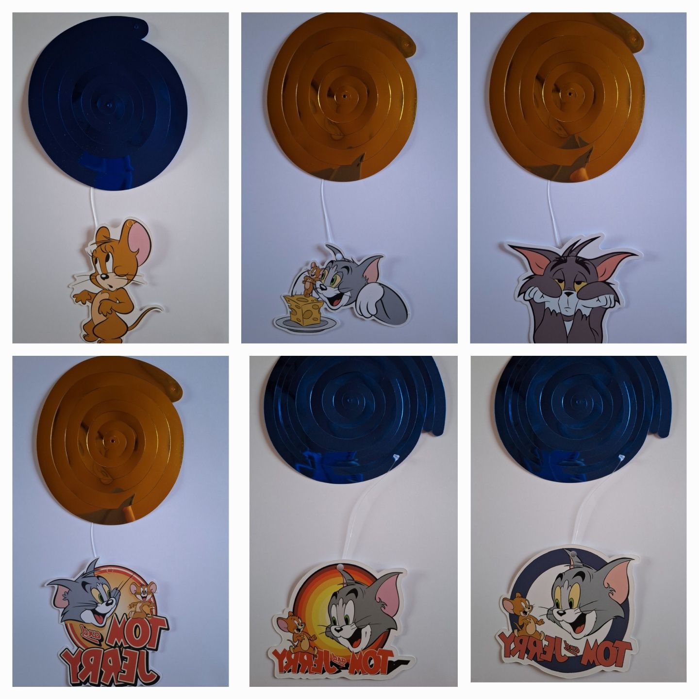 *Tom si Jerry_Decoratiuni party_Topper tort_Banner_Tatuaje sa