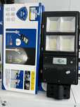 Lampa iluminat stradal Jortan cu panou solar si telecomanda 200W