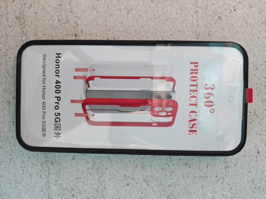 Honor 400 pro калъф кейс плюс протектор хидрогел