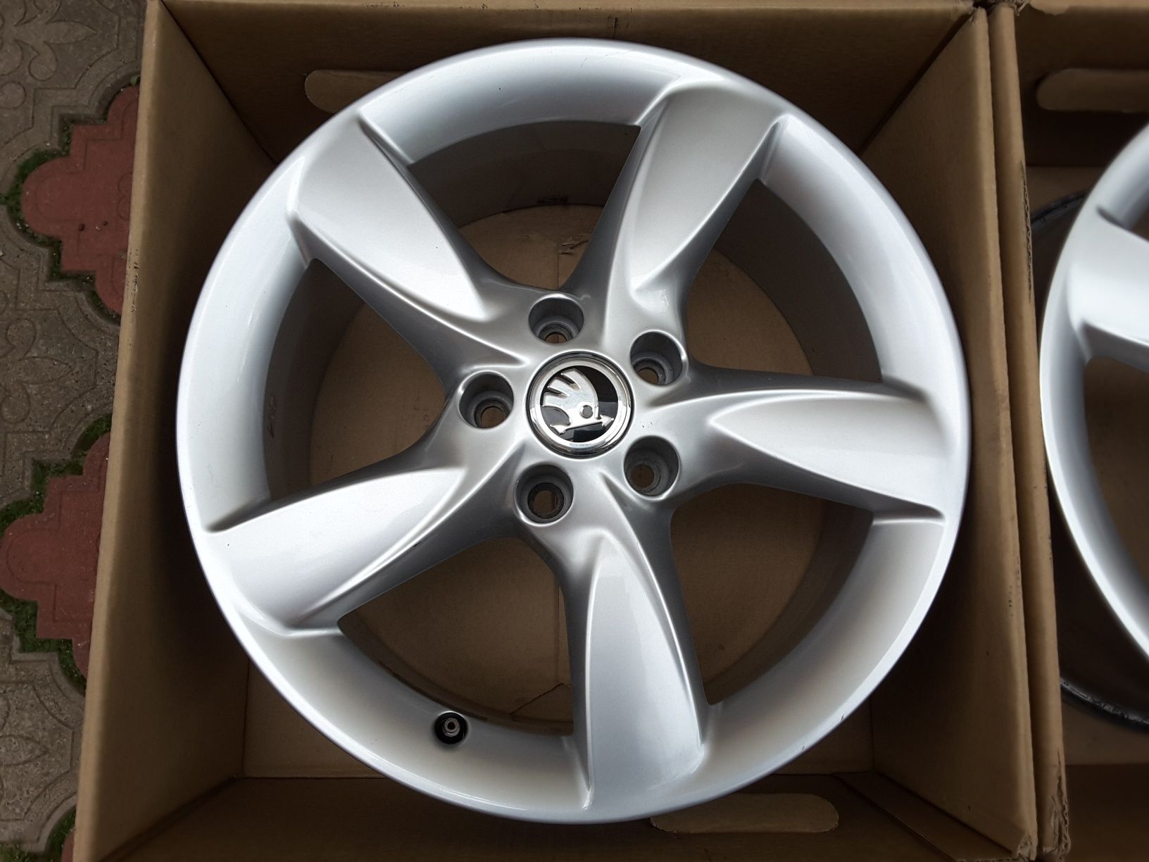 jante aliaj 17; 5x112; Skoda Kodiaq, Karoq, Superb, Octavia Scout
