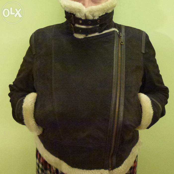 Geaca DAMA Piele Naturala maro din Madrid