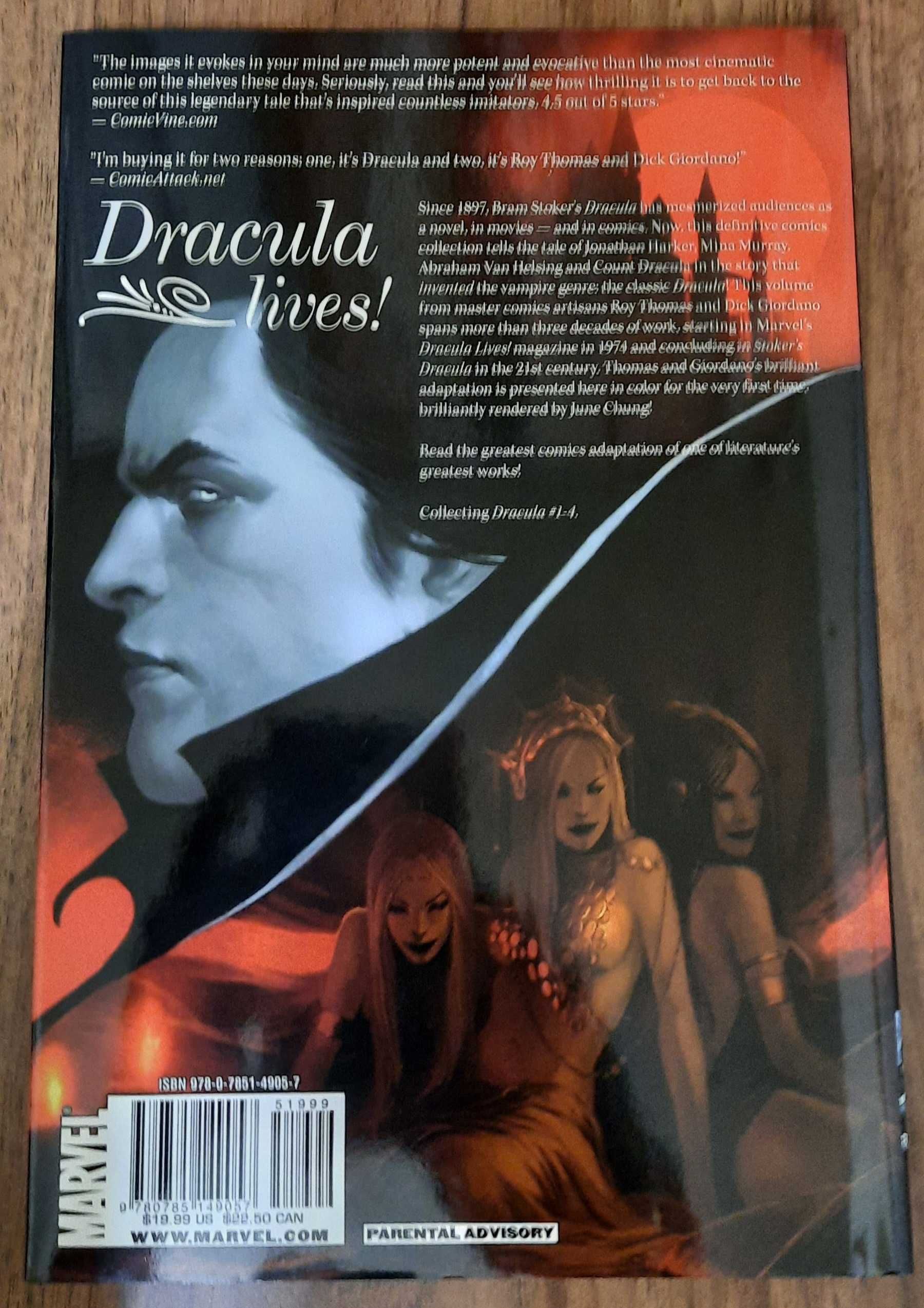 Set 2 volume de benzi desenate Marvel X-men Marvel Dracula Engleza