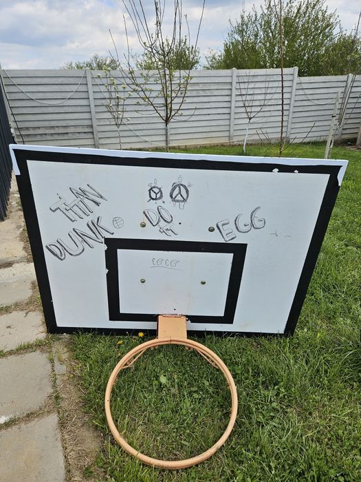 Cos baschet suport si panou