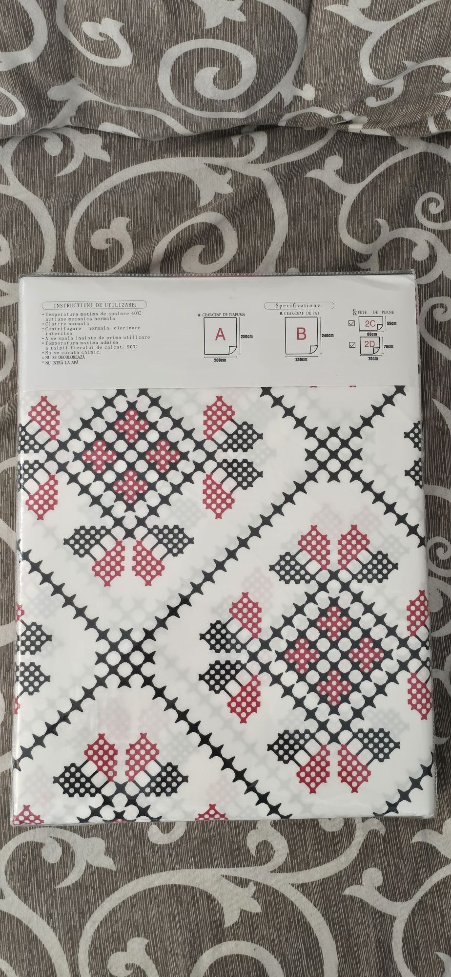 Lenjerie pat 230CM x 200CM