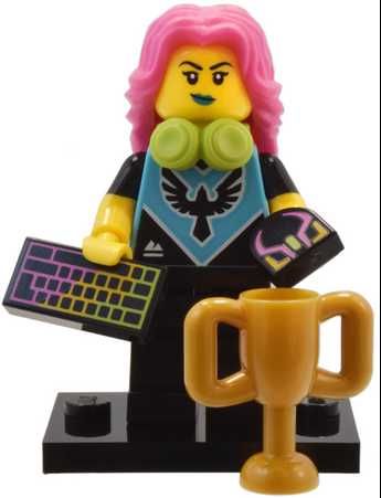 Minifigurină LEGO CMF Seria 25 E-Sports Gamer