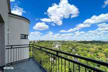 Penthouse , scara interioara , terasa  cu priveliste superba spre Parc