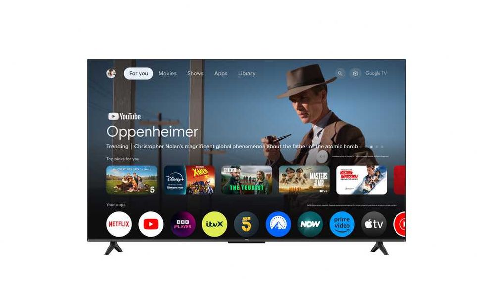 Televizor TCL LED 55P6K, Smart Google TV, NOU, 2025, 139 cm, 50 Hz, 4K