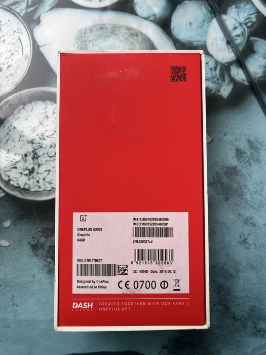 Употребяван мобилен тeлефон Oneplus 3 6GB/64GB