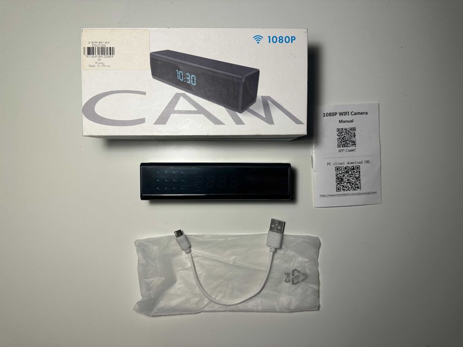 Ceas cu camera ascunsa