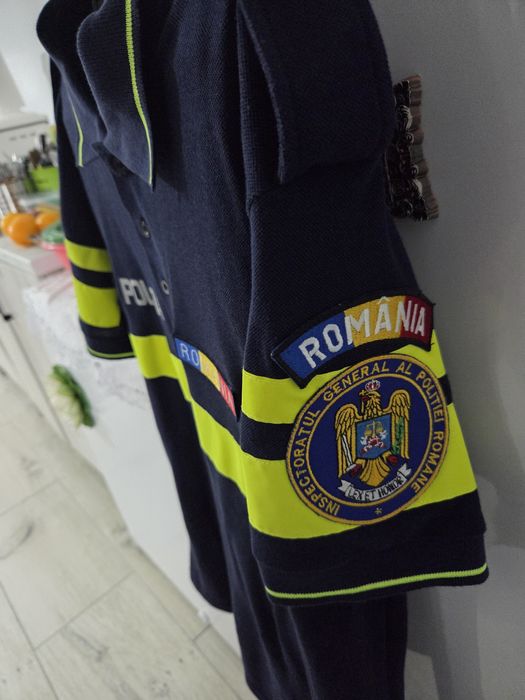 Tricou poliție reflectorizant,