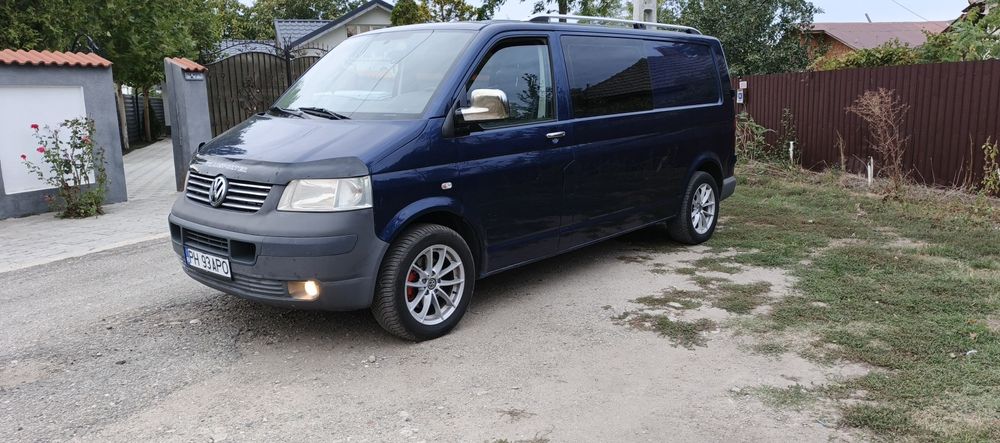 Vw transporter t5 extra long 2009 5 locuri
