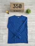 tricou cu maneca lunga The North Face albastru S