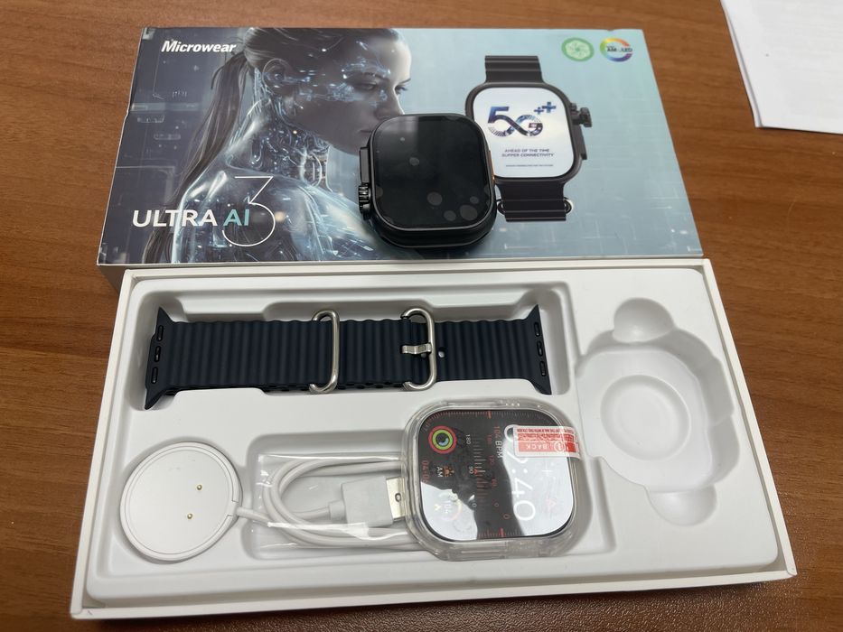 Смарт часовник Microwear Ultra AI 3