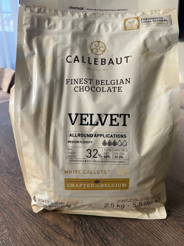 Callebaut Velvet 2,5кг