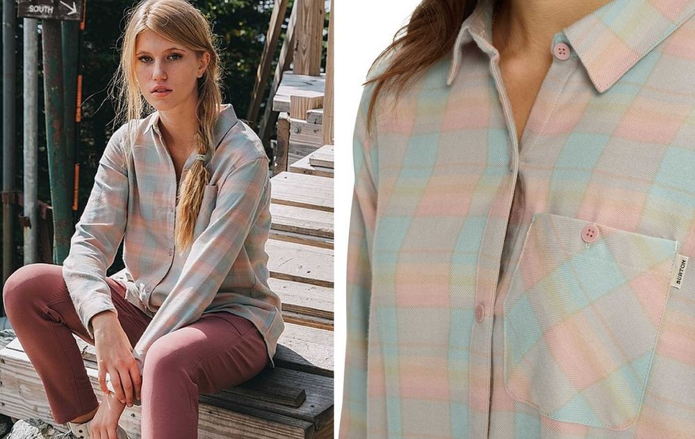 NOU! Camasa in carouri flanela BURTON