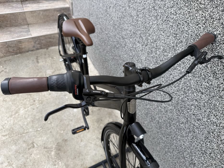 Алуминиев градски велосипед Diamant 28” с ремък и 8 вътр. скорости