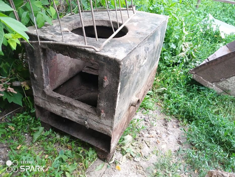 Печь на твердом топливе, паровая