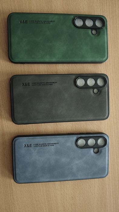 Магнитен калъф от еко кожа за Samsung Galaxy S22/25