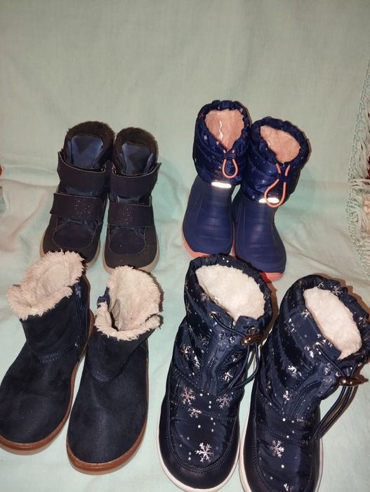 Încălțăminte fetițe - 4 perechi la 80 lei