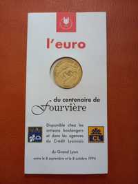 Jeton 3 euro, aniversar centenarul Fourvière