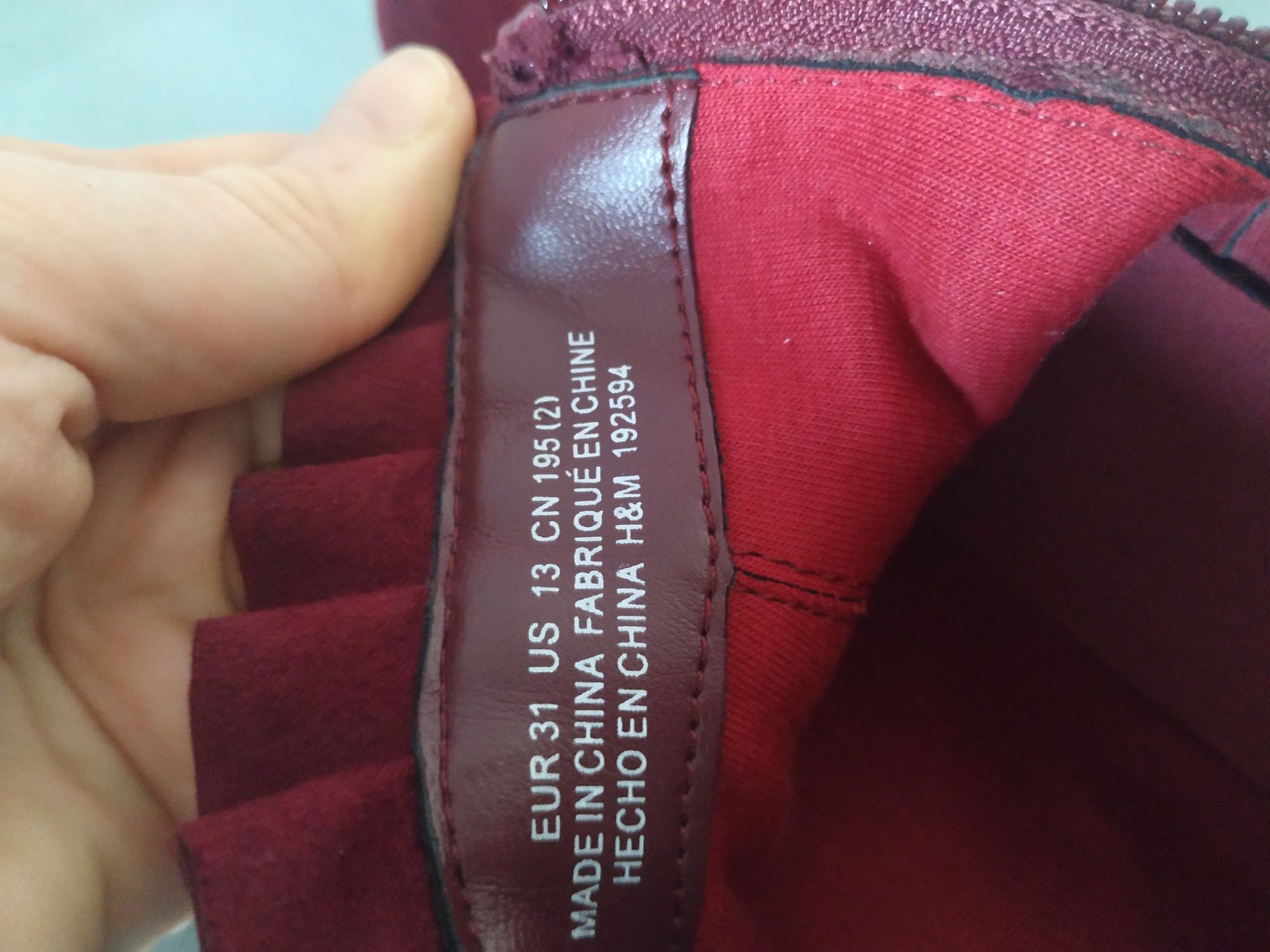 Transport gratuit Ghete chealsea cu fermoar H&M 31