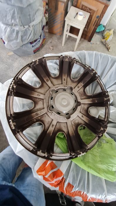 Jante tabla stare foarte buna skoda 5x112+ capace originala pe r15